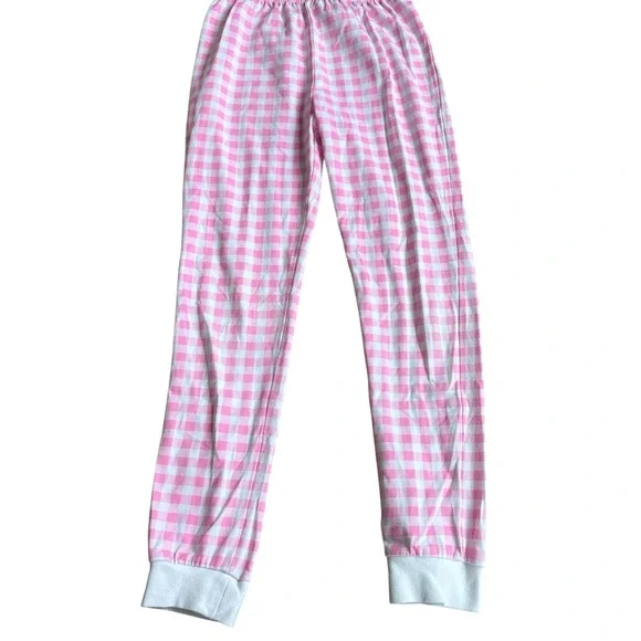 Classic Whimsy Bunny Pink Check PJs - Picture 4 of 7